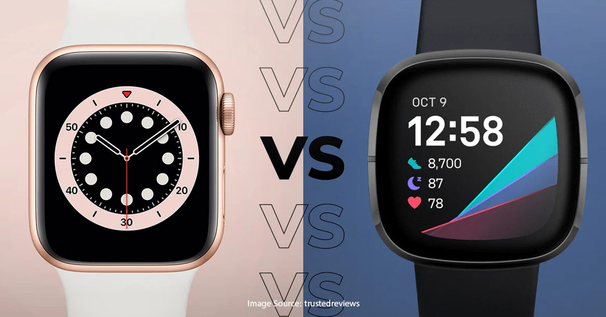 apple watch series 6 vs fitbit sense