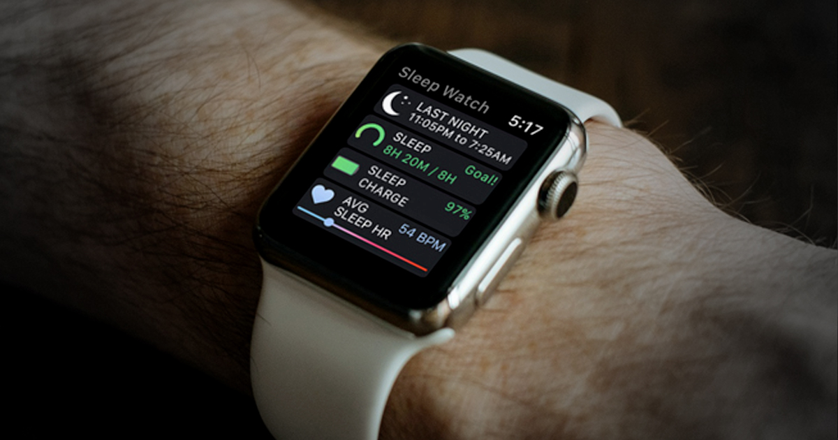 Apple Watch sleep tracking