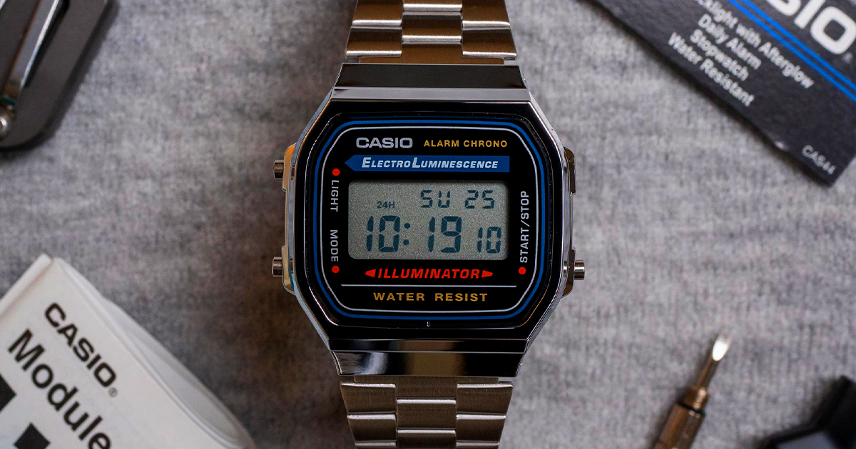 Casio Vintage A168 Hands-on review 