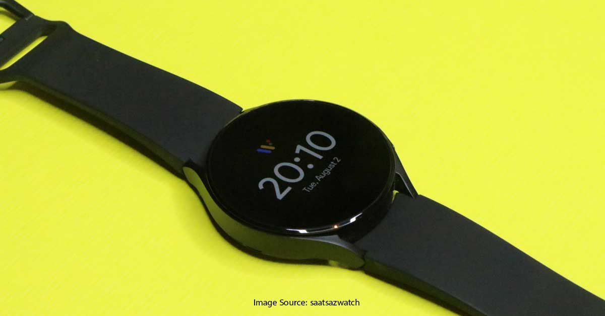 Overall view of the Samsung Galaxy Watch
